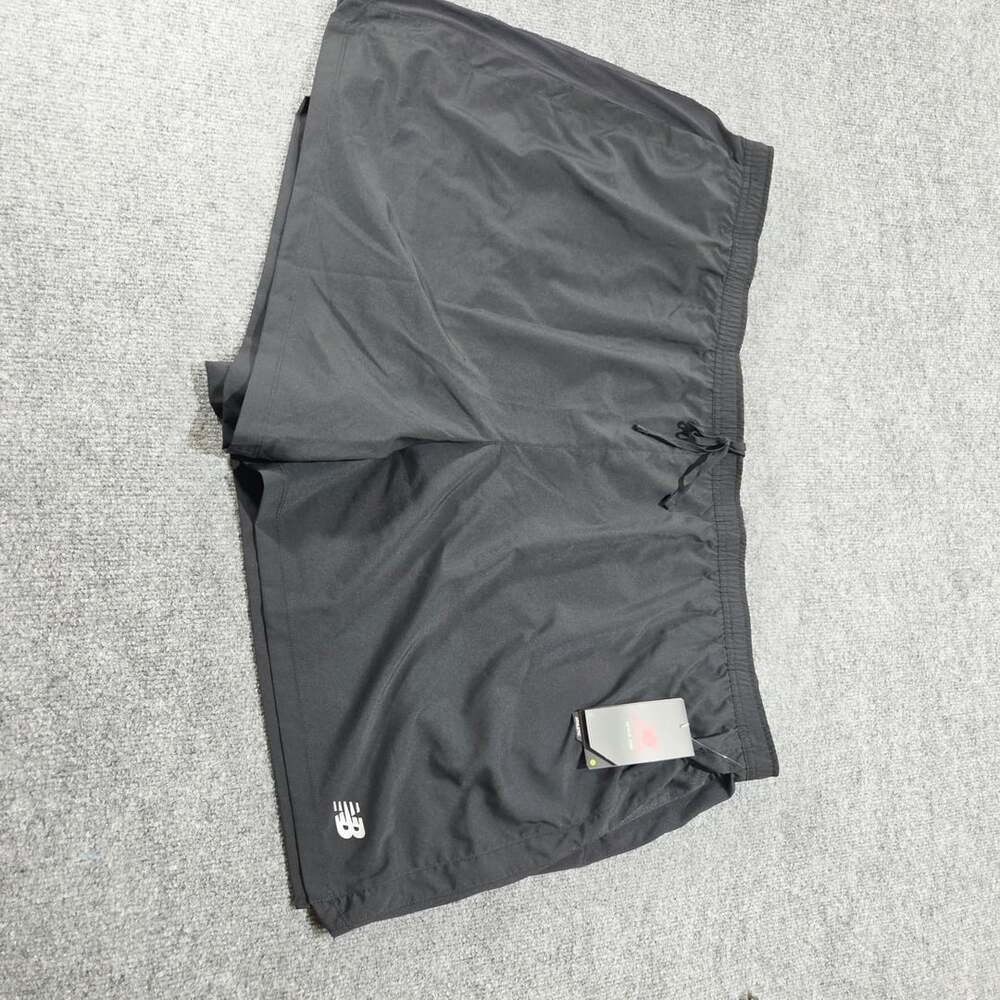 New Balance NWT Accelerate 5" Athletic Lined NB Dry Shorts Black Men's Size 5XL